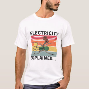 Elektricitet Förstådd.. Electric Funny Ohm Volt A T Shirt