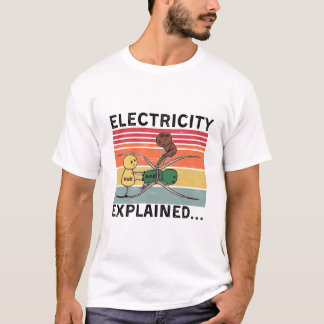 Elektricitet Förstådd.. Electric Funny Ohm Volt A T Shirt