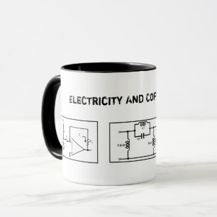 Elektricitet och kaffekoppor i Mix Circuit Mugg
