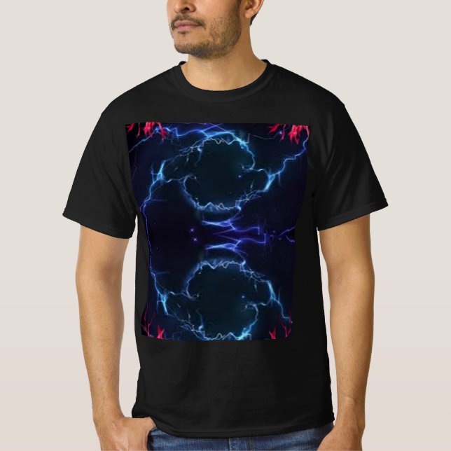 Elektricitet  t shirt (Framsida)