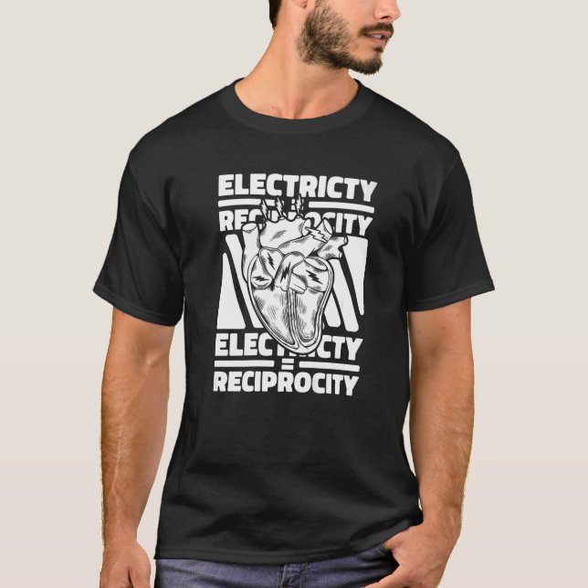 Elektricitetskorparation, byggelement t shirt (Framsida)