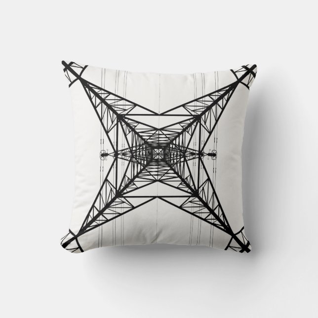 Elektricitetspyloner American Mojo Pillow Kudde (Framsida)