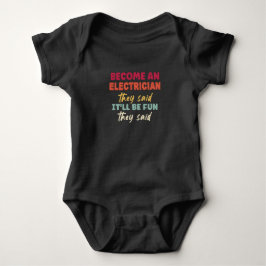 Elektriker blir och det blir Roligt T Shirt