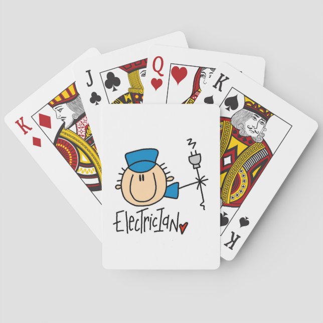Elektriker Casinokort (Baksidan)