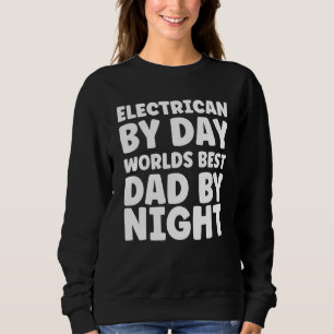 Elektriker efter dagstidning, bästa Pappa efter na T Shirt