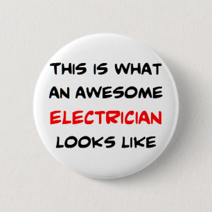 elektriker, fantastisk knapp