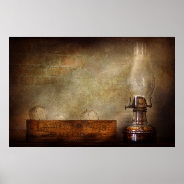 Elektriker - Framsteg inom belysning Poster (Framsidan)