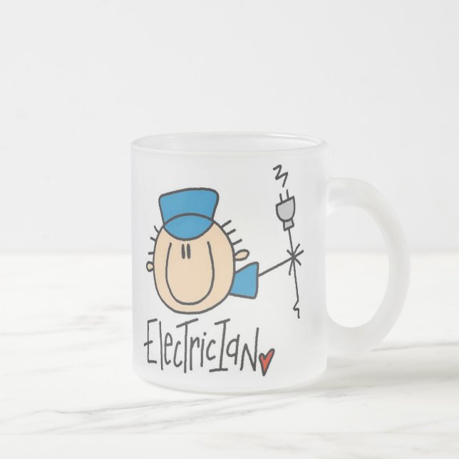 Elektriker Frostad Glasmugg (Höger)