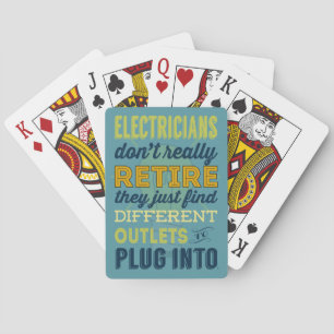 Elektriker gör inte egentligen spel kort