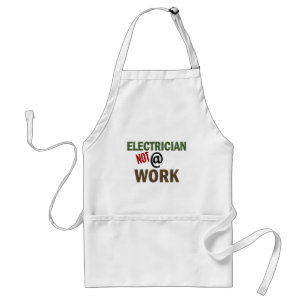 Elektriker INTE på arbete Förkläde
