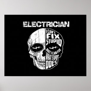 Elektriker jag inte kan åtgärda stulna skullgåvor poster