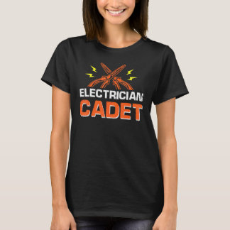 Elektriker Jobb Kollega Och Medarbetare Kadett T Shirt