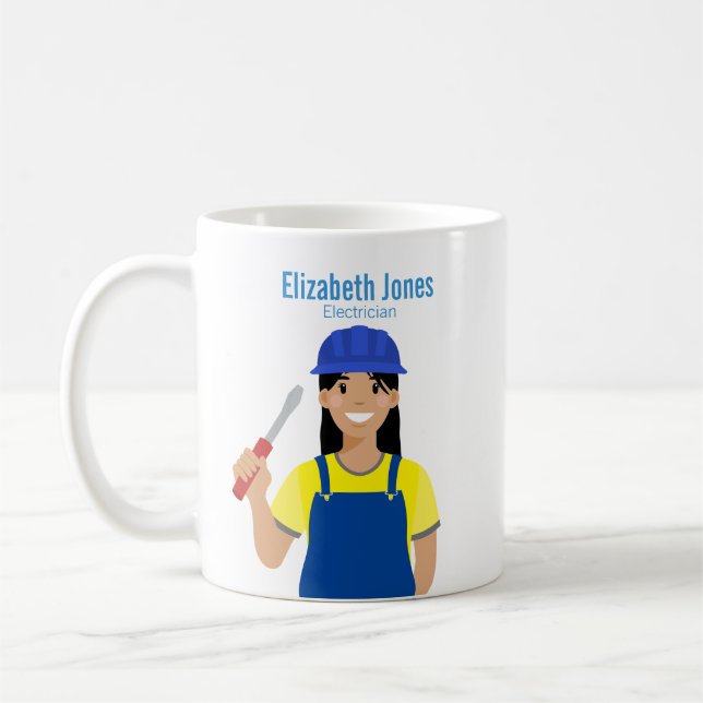 Elektriker Kaffemugg (Vänster)