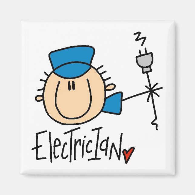 Elektriker Magnet (Framsidan)