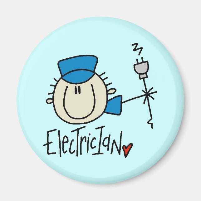 Elektriker Magnet (Framsidan)
