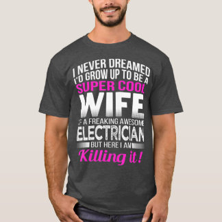 Elektriker Maka till en stor gåva till elektriker T Shirt