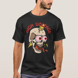 Elektriker med högspänningsklass t shirt