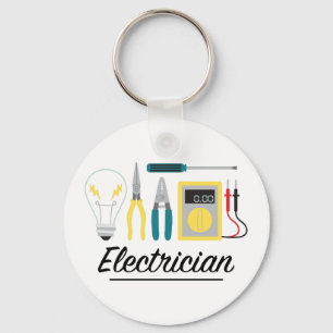 Elektriker Nyckelring