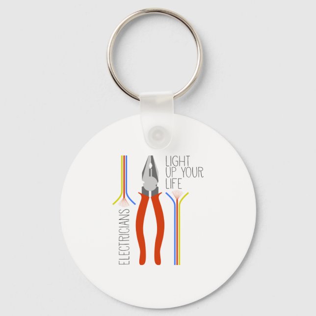 Elektriker Nyckelring (Framsida)