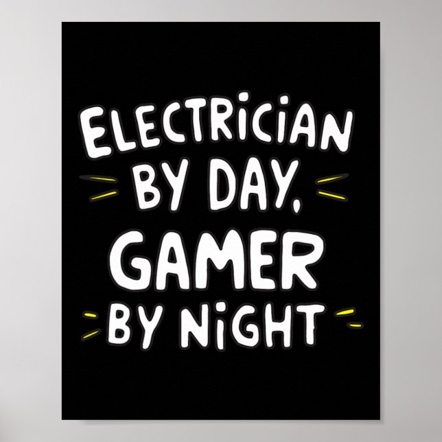 Elektriker Poster (Framsidan)