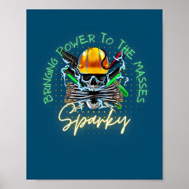 Elektriker Poster (Framsidan)