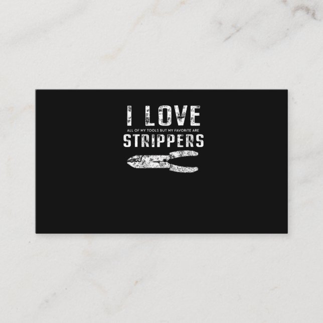 Elektriker Shirt IBEW Union Pappa T Shirt Reless Visitkort (Framsida)