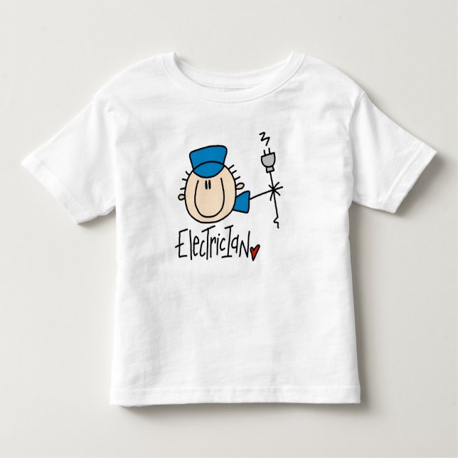 Elektriker T Shirt (Framsida)