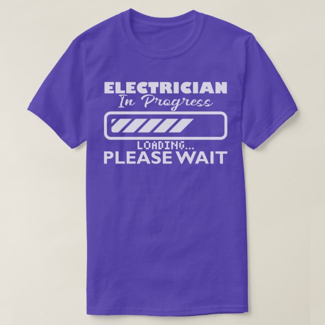Elektriker T Shirt (Design framsida)