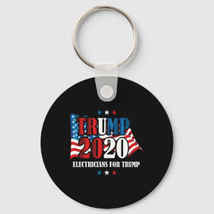 Elektriker Trump presidentkampanj Nyckelring