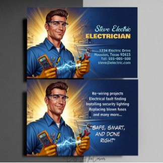 Elektriker  visitkort
