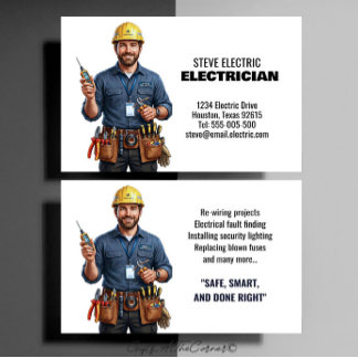 Elektriker  visitkort