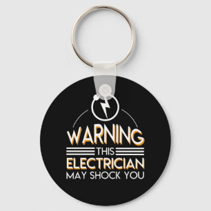 Elektrikeren chockar dig den roliga nyckelring