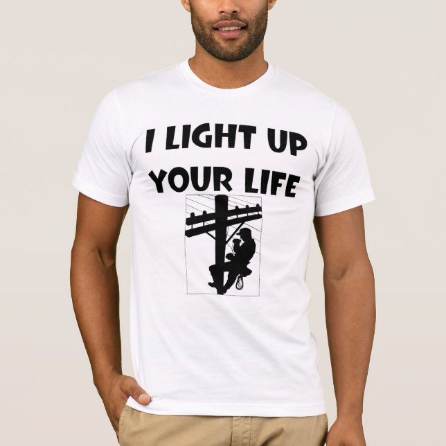 ElektrikerT-tröja T-shirt (Framsida)