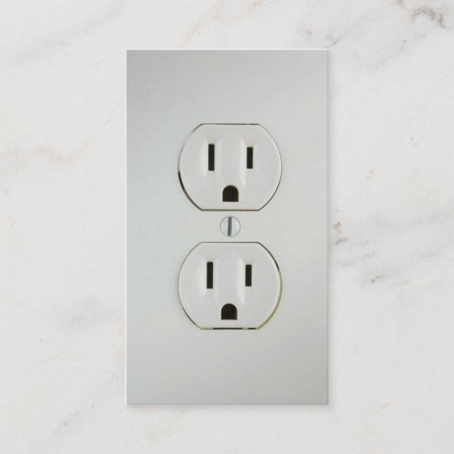 Elektrikervisitkortar Visitkort (Framsida)