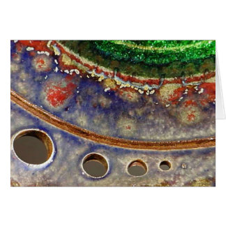 Elektrisk ål hälsningskort