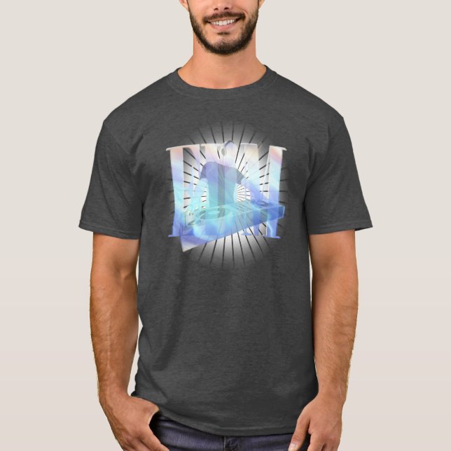 ELEKTRISK BLUE EDM T SHIRT (Framsida)