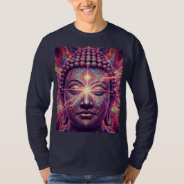 Elektrisk Chakra Buddha - Psykedelisk Upplysning T Shirt