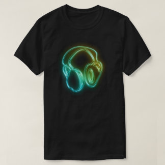 Elektrisk DJ-hörlurar Tee Shirt