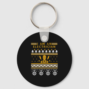 Elektrisk elektronik, ugly jul, svenater Gift Nyckelring