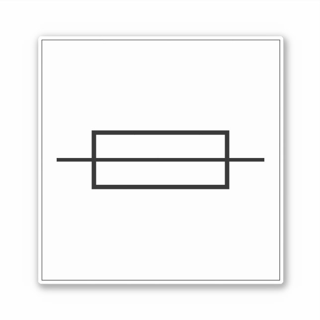 Elektrisk etikett för säkring (Framsida)