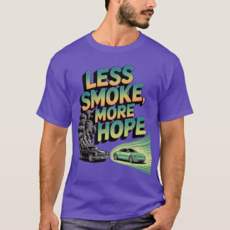 elektrisk EV-förare kör elektrisk ren energi miljö T Shirt