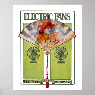 Elektrisk fläktannons poster