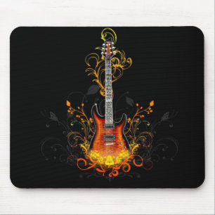 Elektrisk gitarr musmatta