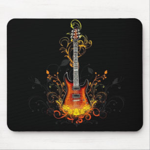 Elektrisk gitarr musmatta