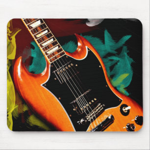 Elektrisk gitarr musmatta