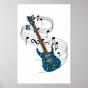 Elektrisk gitarr poster