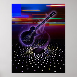 ELEKTRISK GITARR POSTER