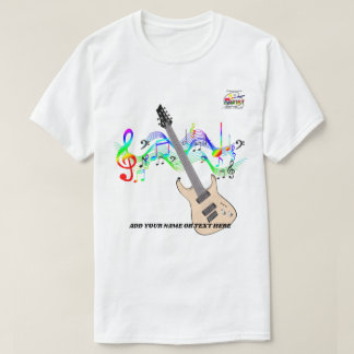 Elektrisk gitarr t shirt