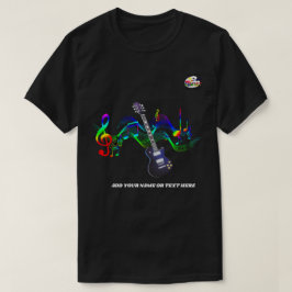 Elektrisk gitarr t shirt