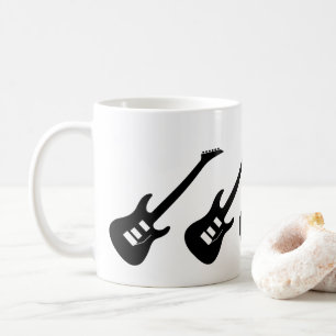 Elektrisk gitarrmugg kaffemugg